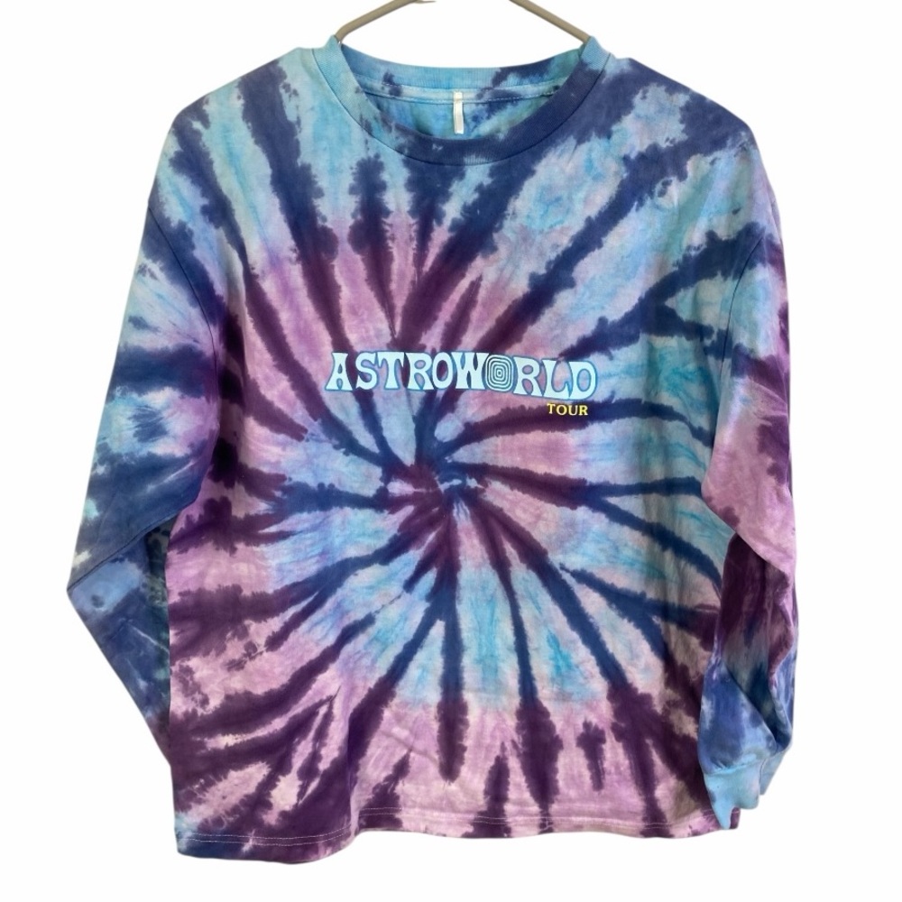 Astroworld 2019 Tour Tie-Dye Women's Short Sleeve Tee